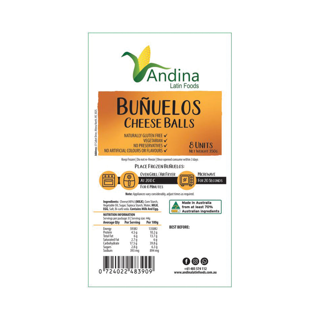 Cheese Balls Bunuelos (350g)