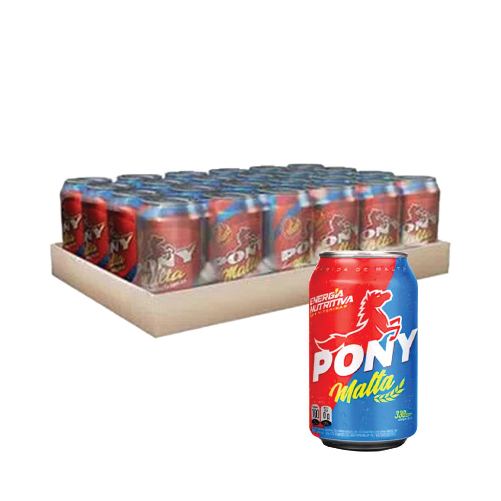 Pony Malta 330ml Can x24